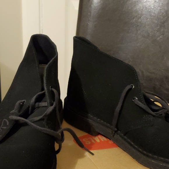 DESERT BOOT BLACK SIZE 8 M UK 7G EU 41 - Picture 5 of 6
